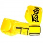 Fairtex BGV14 Боксерские Перчатки Тайский Бокс Желтые